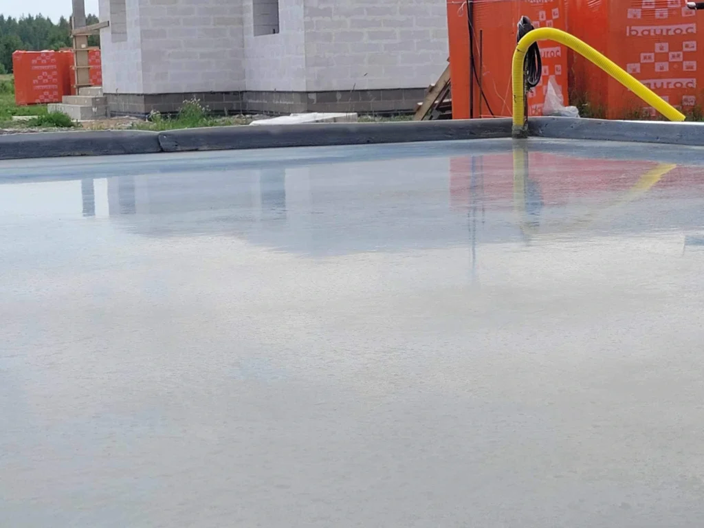 бетонный пол заливка